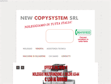 Tablet Screenshot of copysystemy.it